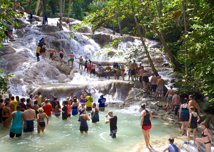 Blue Hole & Dunn's River Falls Adventure + Admission